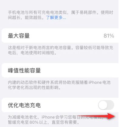 江城苹果15维修分享iPhone15充电到80%就充不进电了怎么办 