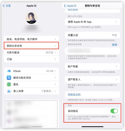 江城苹果手机维修分享iOS 16 自动验证功能开启方法 