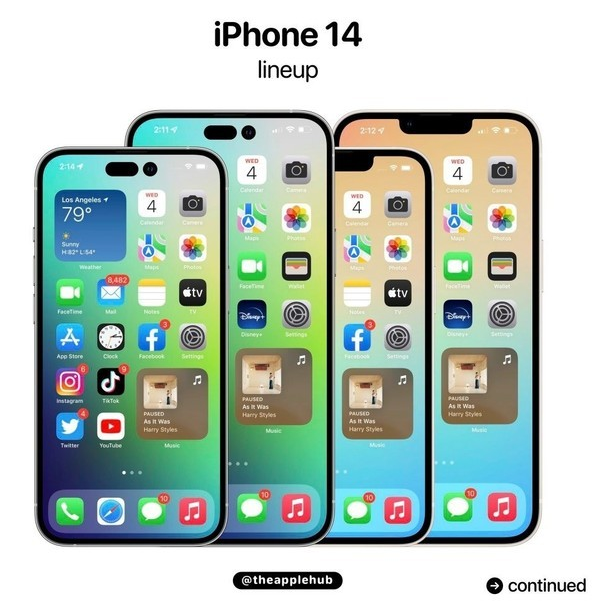 江城苹果14维修分享iPhone 14全家福 